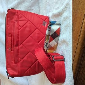 Lug Quilted Flare 2 Crossbody With 2 Straps